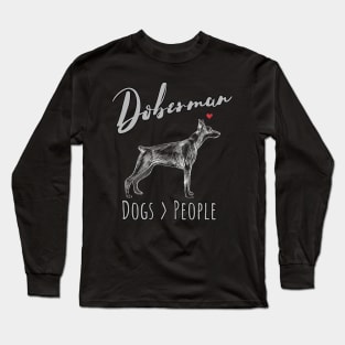 Doberman - Dogs > People Long Sleeve T-Shirt